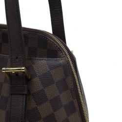 Pre Owned حقيبة لوي فيتون بيليم MM كانفاس داميير أيبين