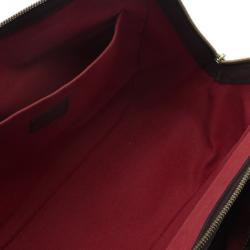 Pre Owned حقيبة لوي فيتون بيليم MM كانفاس داميير أيبين