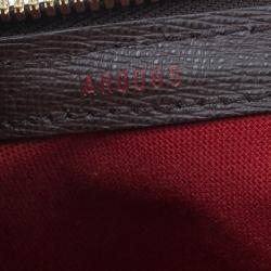 Pre Owned حقيبة لوي فيتون بيليم MM كانفاس داميير أيبين