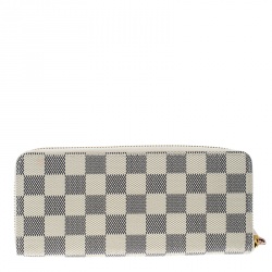 Pre Owned محفظة لوي فيتون كانفاس دامييه أزور بسحاب