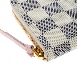 Pre Owned محفظة لوي فيتون كانفاس دامييه أزور بسحاب