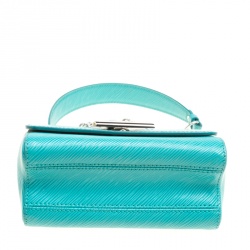 Pre Owned Louis Vuitton Turquoise Epi Leather Twist PM Bag