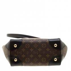 Pre Owned Louis Vuitton Noir Monogram Canvas Phenix PM Bag