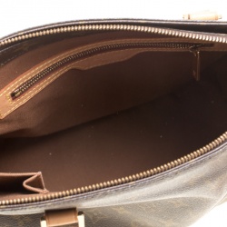 Pre Owned Louis Vuitton Monogram Canvas and Leather Cabas Piano Bag