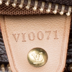 Pre Owned Louis Vuitton Monogram Canvas and Leather Cabas Piano Bag