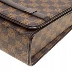 Pre Owned حقيبة لوي فيتون تريبكا كير جلد وكانفاس دامييه أيبين