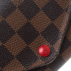 Louis Vuitton Damier Ebene Canvas Josephine Wallet 