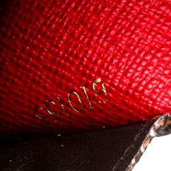 Louis Vuitton Damier Ebene Canvas Josephine Wallet 