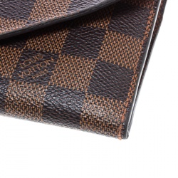 Louis Vuitton Damier Ebene Canvas Josephine Wallet 