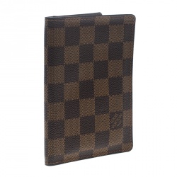 Pre Owned Louis Vuitton Damier Ebene Canvas Pocket Organizer