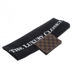 Pre Owned Louis Vuitton Damier Ebene Canvas Pocket Organizer
