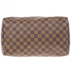 Pre Owned Louis Vuitton Damier Ebene Speedy 30