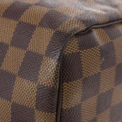 Pre Owned Louis Vuitton Damier Ebene Speedy 30