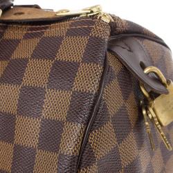 Pre Owned Louis Vuitton Damier Ebene Speedy 30