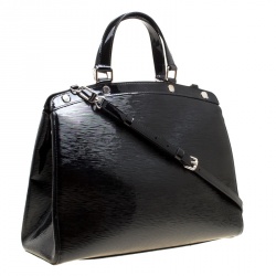 Pre Owned حقيبة لوي فيتون بريه جلد أيبي أليكتريك سوداء GM