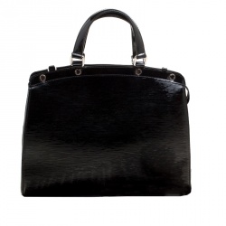 Pre Owned حقيبة لوي فيتون بريه جلد أيبي أليكتريك سوداء GM