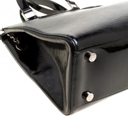 Pre Owned حقيبة لوي فيتون بريه جلد أيبي أليكتريك سوداء GM