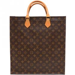 Pre Owned Louis Vuitton Monogram Canvas Sac Plat Bag