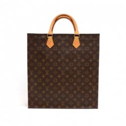 Pre Owned Louis Vuitton Monogram Canvas Sac Plat Bag