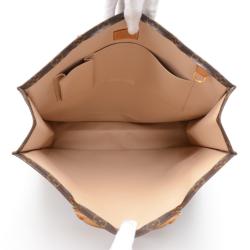 Pre Owned Louis Vuitton Monogram Canvas Sac Plat Bag