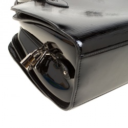 مملوكة مسبقًا حقيبة لوي فيتون بون نوف جلد أيبي أليكتريك سوداء