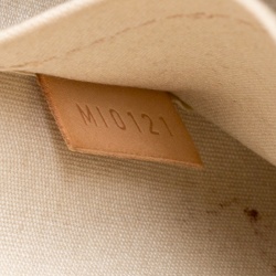 Pre Owned حقيبة لوي فيتون ألما فيرنيه أمارنت أحمر داكن مونوغرامي