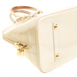 Pre Owned حقيبة لوي فيتون ألما فيرنيه أمارنت أحمر داكن مونوغرامي