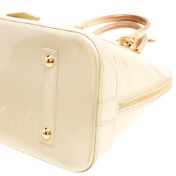 Pre Owned حقيبة لوي فيتون ألما فيرنيه أمارنت أحمر داكن مونوغرامي