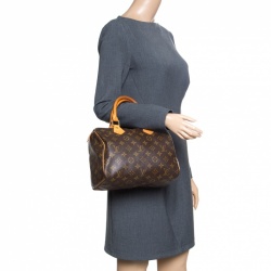 Louis Vuitton Speedy 25 Beige Leather ref.857209 - Joli Closet
