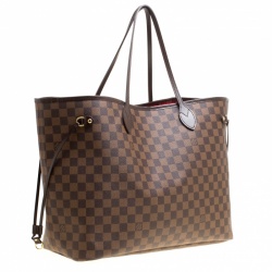 Louis Vuitton Damier Ebene Canvas Neverfull GM Bag