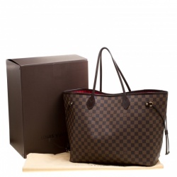 Louis Vuitton Damier Ebene Canvas Neverfull GM Bag