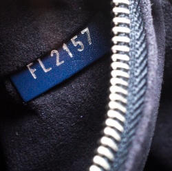 Pre Owned Louis Vuitton Coquelicot Epi Leather Kleber MM Bag