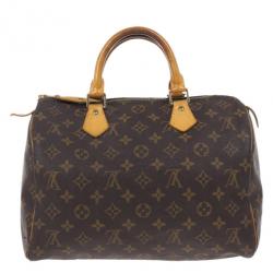 Pre Owned Louis Vuitton Monogram Speedy 30