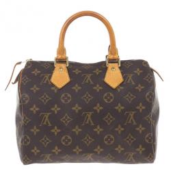 Pre Owned Louis Vuitton Monogram Canvas Speedy 25