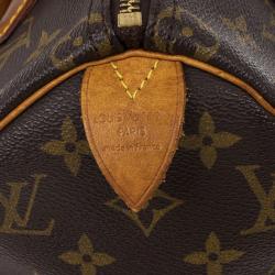 Pre Owned Louis Vuitton Monogram Canvas Speedy 25