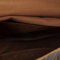 Pre Owned Louis Vuitton Monogram Canvas Saumur 43