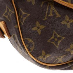 Pre Owned Louis Vuitton Monogram Canvas Saumur 43