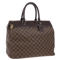 Pre Owned Louis Vuitton Damier Ebene Greenwich PM