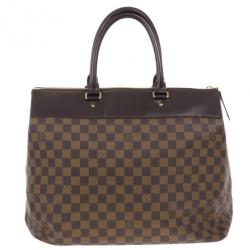 Pre Owned Louis Vuitton Damier Ebene Greenwich PM