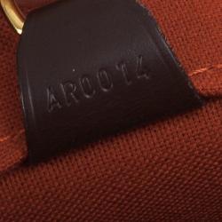 Pre Owned Louis Vuitton Damier Ebene Greenwich PM