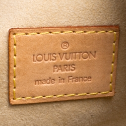 مملوكة مسبقًا حقيبة لوي فيتون مانهاتن جلد وكانفاس مونوغرامي PM