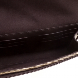 مملوكة مسبقًا Louis Vuitton Amarante Monogram Vernis Rossmore MM Clutch Bag