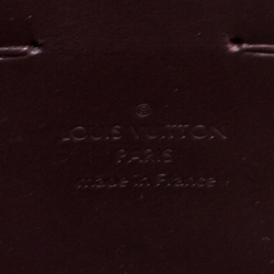 مملوكة مسبقًا Louis Vuitton Amarante Monogram Vernis Rossmore MM Clutch Bag