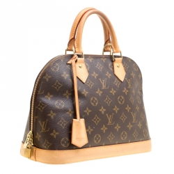 مملوك ة مسبقًا Louis Vuitton Monogram Canvas and Leather Alma PM Bag