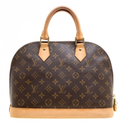 مملوكة مسبقًا Louis Vuitton Monogram Canvas and Leather Alma PM Bag