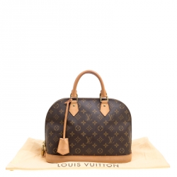 مملوكة مسبقًا Louis Vuitton Monogram Canvas and Leather Alma PM Bag