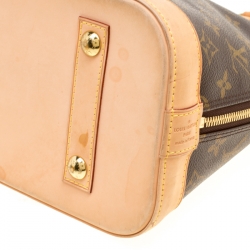 مملوكة مسبقًا Louis Vuitton Monogram Canvas and Leather Alma PM Bag