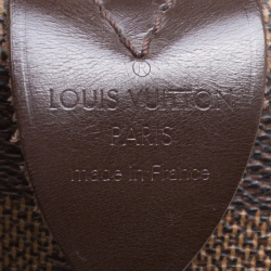 Pre Owned Louis Vuitton Damier Ebene Canvas and Leather Speedy 30 Bag