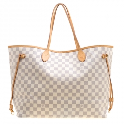 Louis Vuitton Damier Azur Canvas Neverfull GM Bag