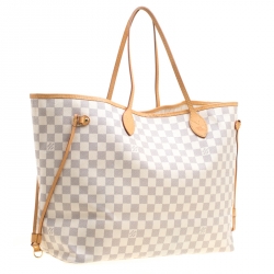 Louis Vuitton Damier Azur Canvas Neverfull GM Bag
